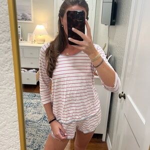 LAKE Pjs Pima Long Short Set